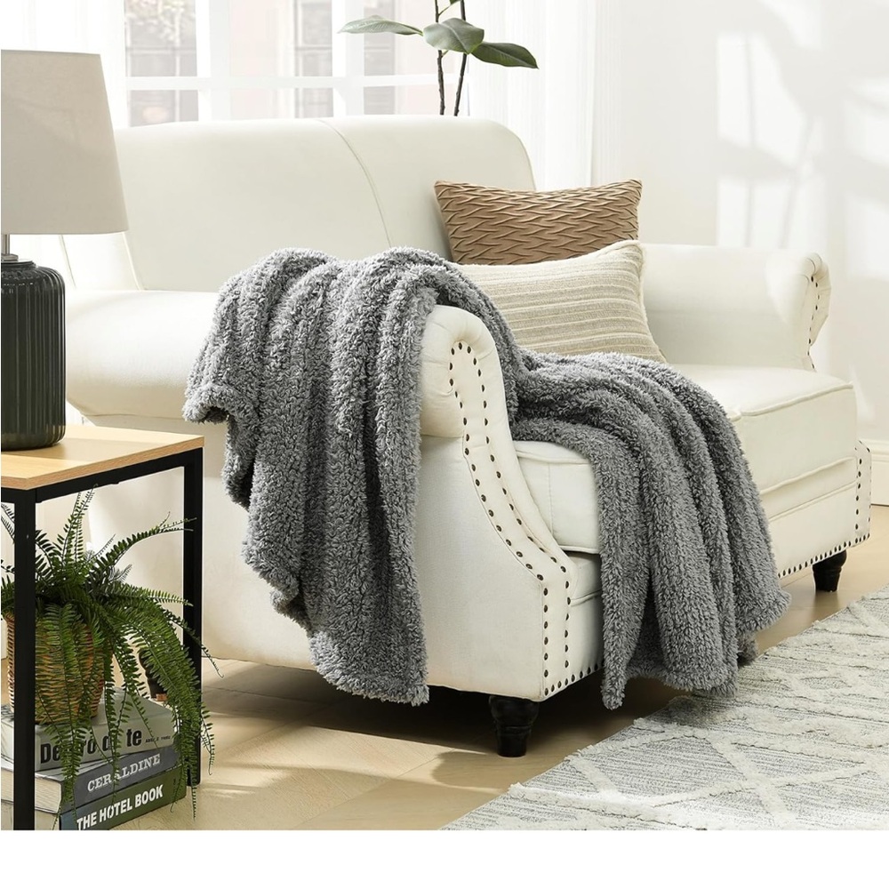 3D Stylish Sherpa Fleece Blanket